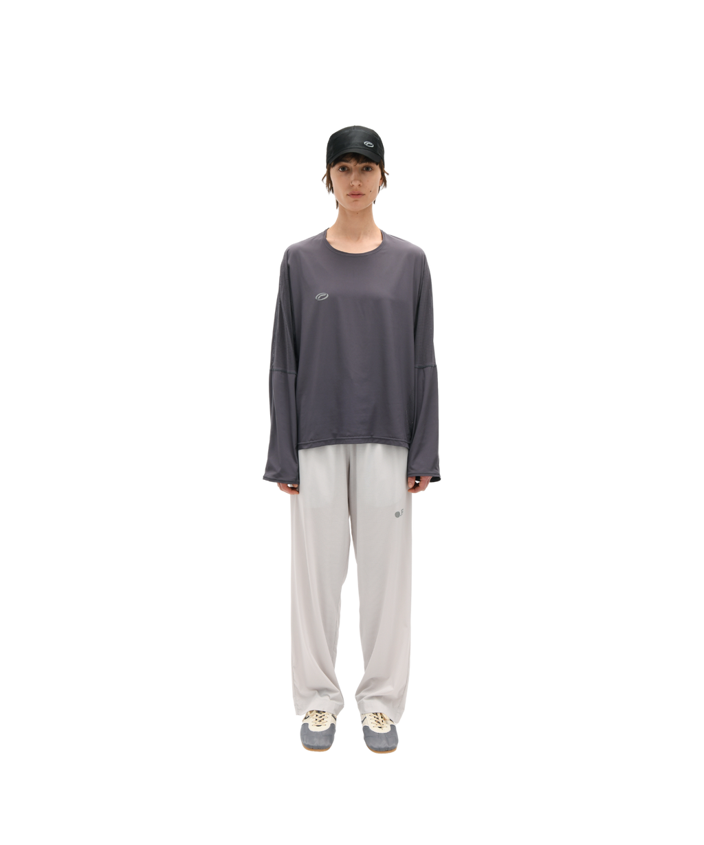 Perforated Wide Pants