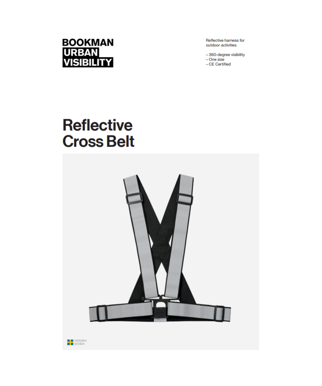 Reflective Cross Belt