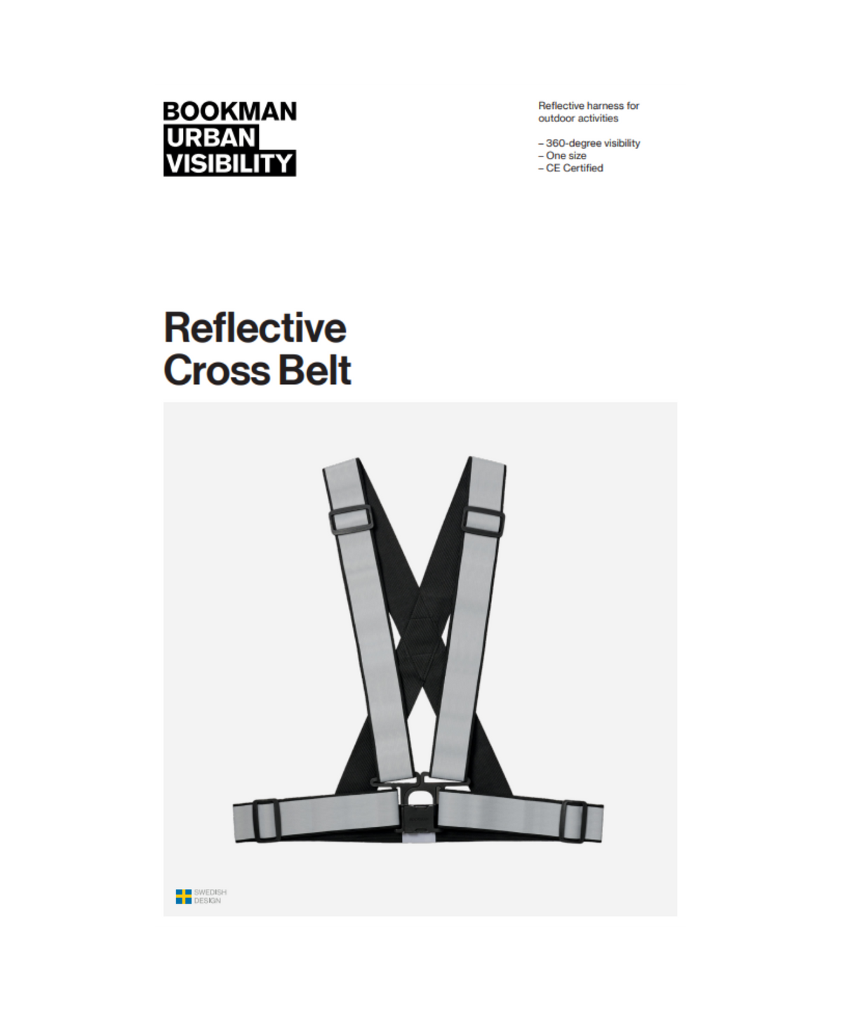 Reflective Cross Belt