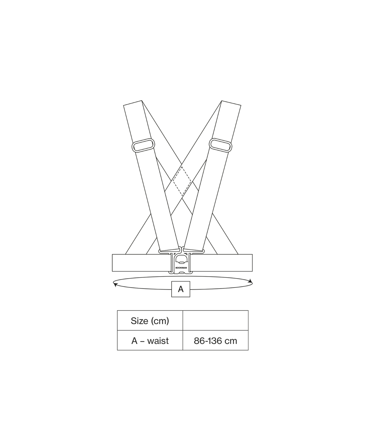 Reflective Cross Belt