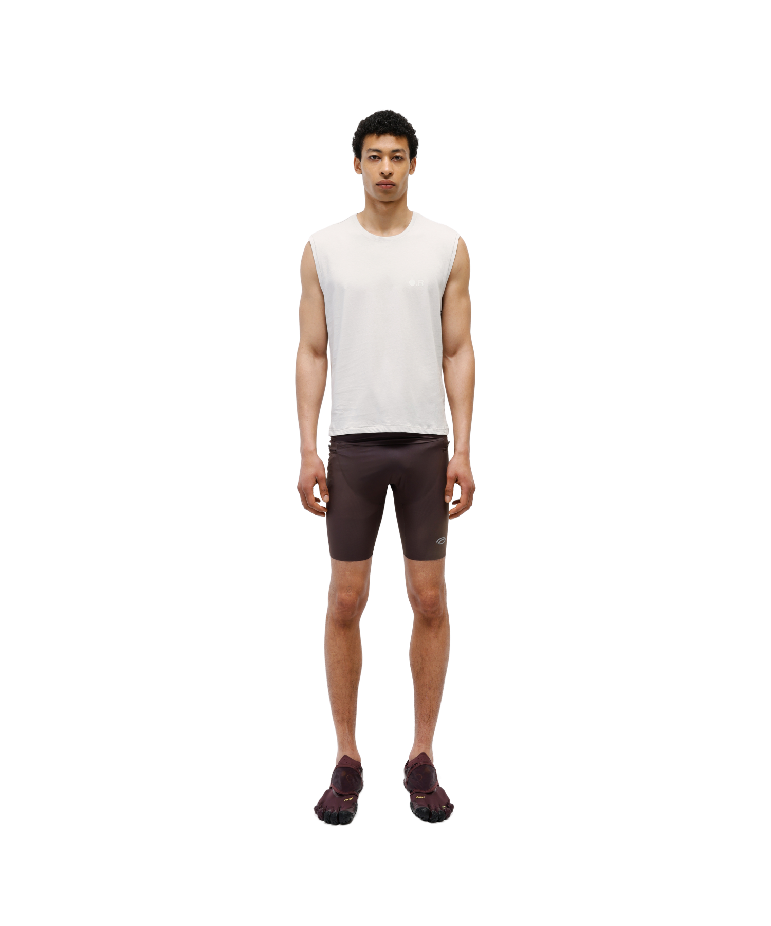 Running Cotton Crop Tank Top