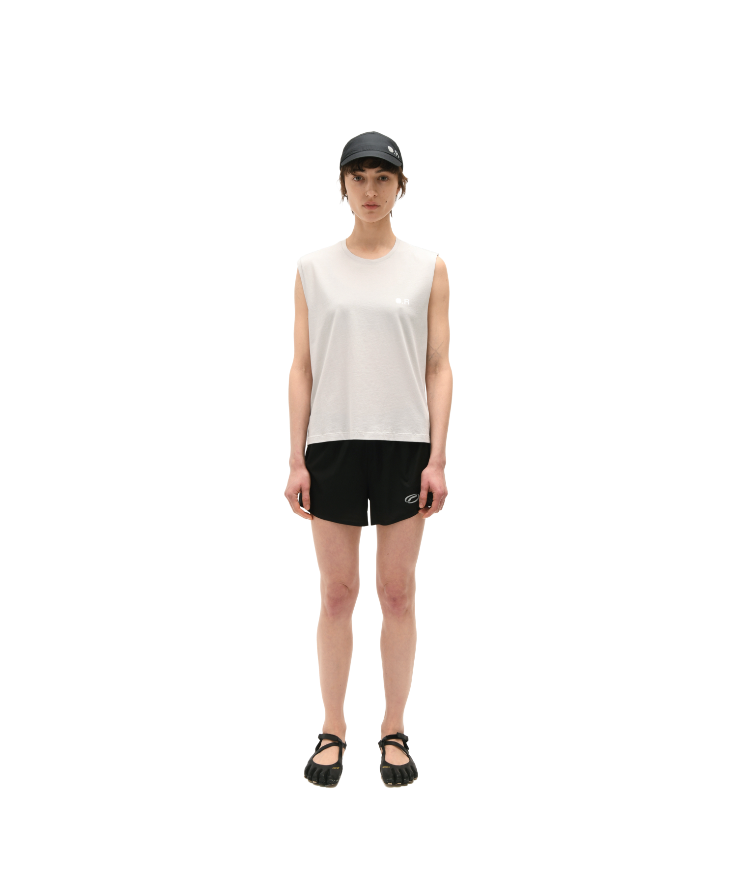 Running Cotton Crop Tank Top